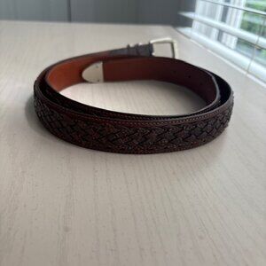 TORINO Genuine Ringmark Lizard Belt